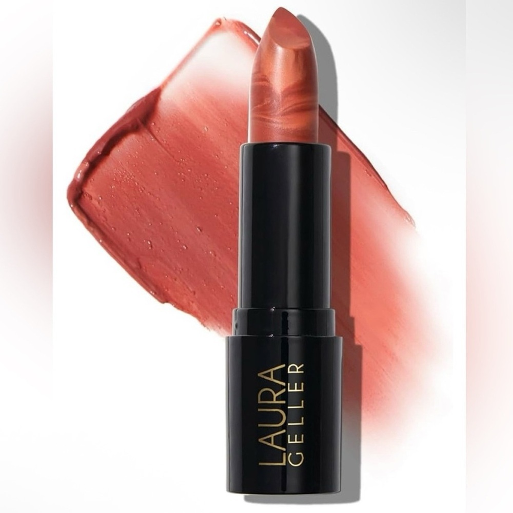 Laura Geller Italian Marble Lipstick Lipcolor Peach Bellini Beauty Makeup NIB